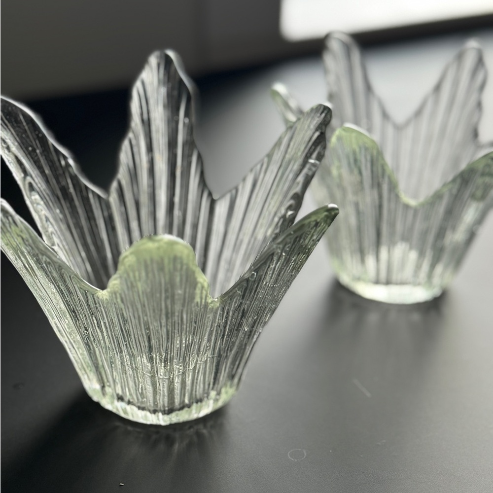 Large Glass Votive Candle Holder